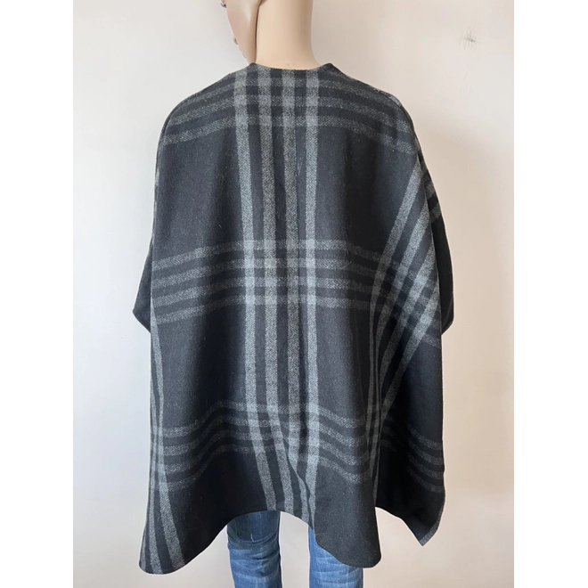 Additional Image for Gap wool tartan poncho