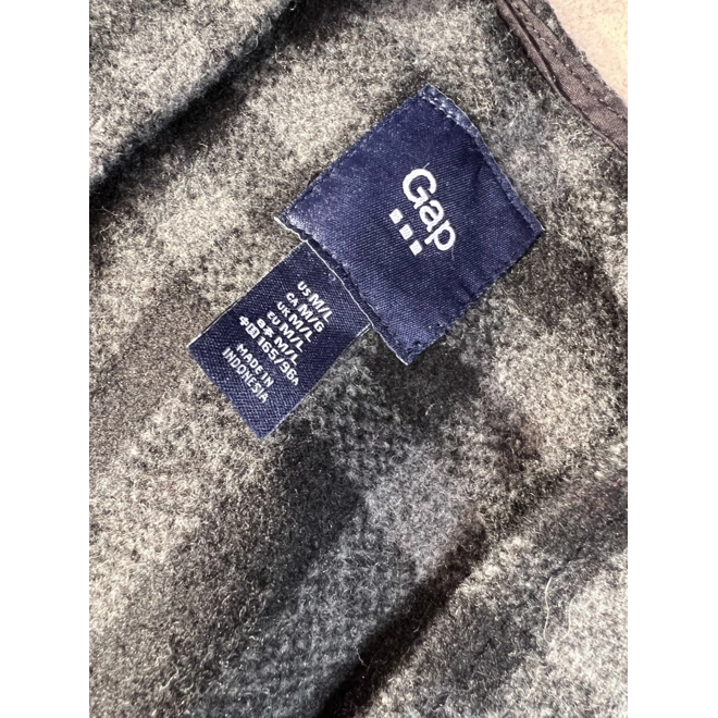 Additional Image for Gap wool tartan poncho