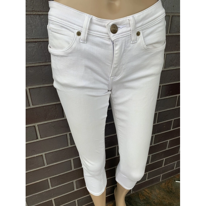 Additional Image for Burberry Brit Skinny Fit Low-Rise Cropped Jeans, 26-xs