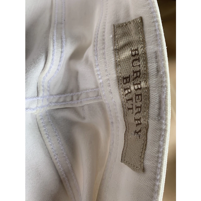 Additional Image for Burberry Brit Skinny Fit Low-Rise Cropped Jeans, 26-xs