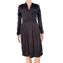 Bcbgmaxazria black knited dress, xs