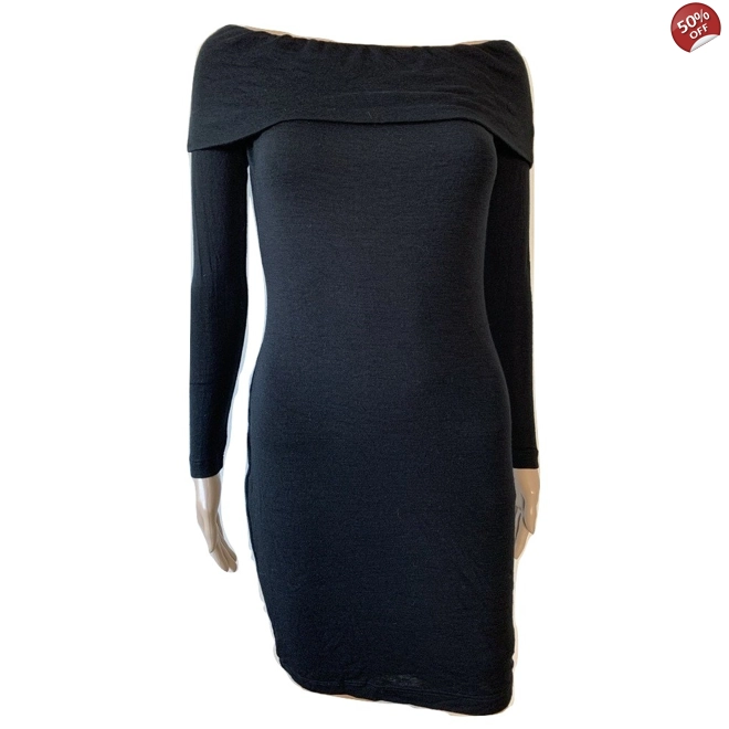 product Image for Wool black dress