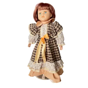 Vintage doll, porcelain face