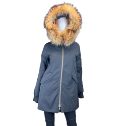 Whyred Hale Winter Jacket with Real Fox Fur