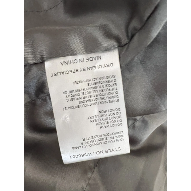 Additional Image for Victoria suede vest with real fur