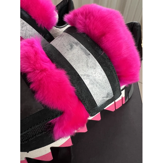 Additional Image for DOLCE & GABBANA sneakers with fur