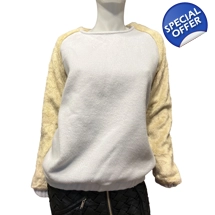 By Timo women's sweatshirt with faux fur