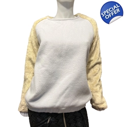 By Timo women's sweatshirt with faux fur