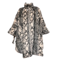 Stockholm by Lino Corelli faux fur poncho