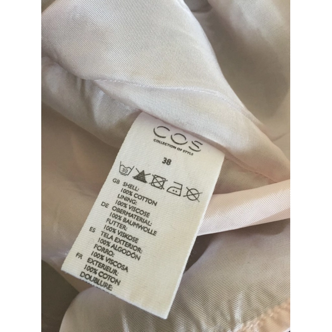 Additional Image for Cos midi dress black/pink