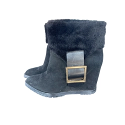 Gianmarco Lorenzi wedge booties