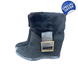 Gianmarco Lorenzi wedge booties