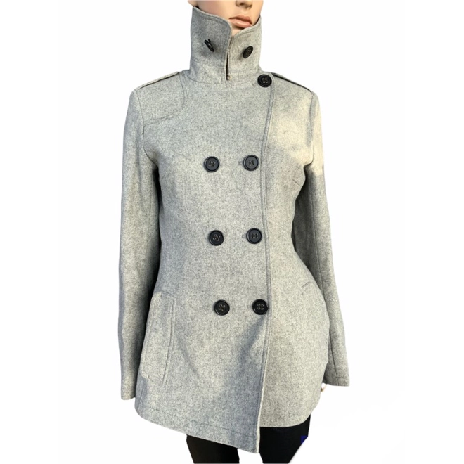 product Image for Bruuns Bazaar wool grey coat