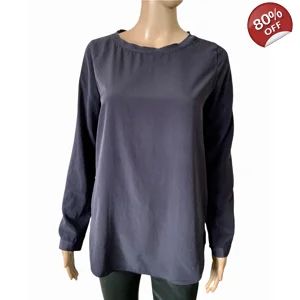 Rich&Royal dark blue color blouse