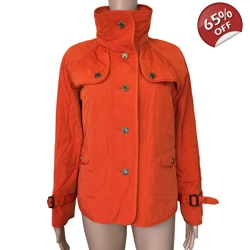 Talbots orange jacket