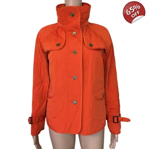 Talbots orange jacket