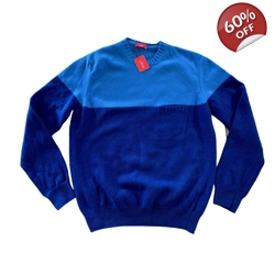 Altea mens wool sweater blue