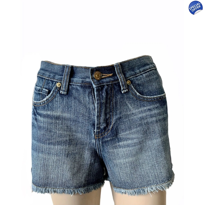 product Image for 7 For All Mankind bootcut denim ripped shorts
