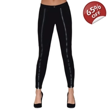Zipped Suede Pants Jose..
