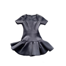 Nasty Gal black mini dress, s