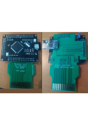 PlusCart assembled PCB No USB