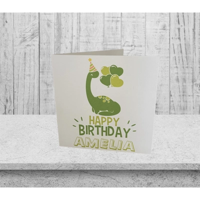 Custom Birthday Card