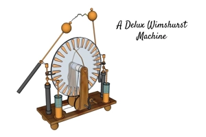 Now Free! Build a Deluxe Wimshurt Machine- Plans Now Free! Build a Deluxe Wimshurt Machine- Plans