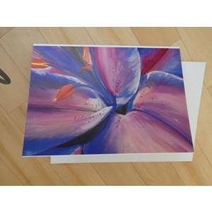 Blue Lily card Blue Lily card