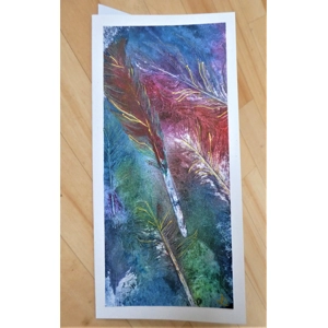 Feather card 190 Feather card 190