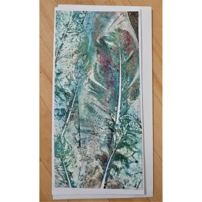 Feather card 93