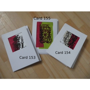 Abstract collage art cards Abstract collage art cards
