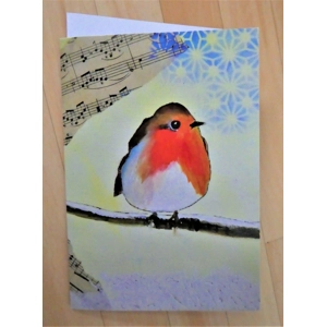 Front Robin card Front Robin card