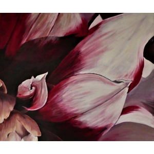 Red & White Dahlia Giclée Print Red & White Dahlia Giclée Print