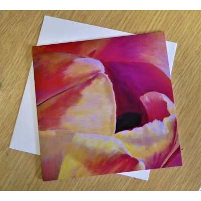 Tulip card (square)