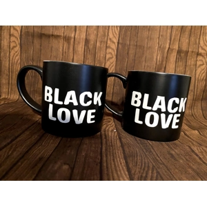 Black Love Matching Mugs