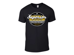 Superior Bassworks Shirt Yellow Logo - Upright Double Bass