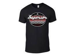 Superior Bassworks Shirt Red Logo - Upright Double Bass