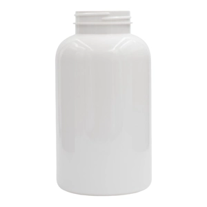 250ml White Pet Packer with 45mm Screw Neck