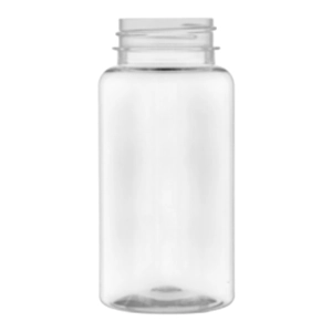 150ml Tall Clear Pet Plastic Jars & 38mm Lids