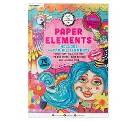Studio Light – Art By Marlene Die-cut Paper Pad X-tra big elements