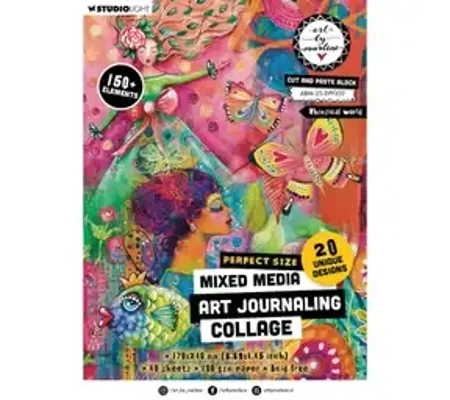Studio Light – Art by Marlene Cut and paste book Whymsical world