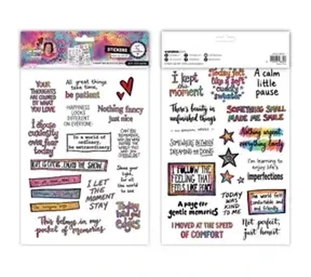 Studio Light – Art By Marlene Sticker Sheets Just Some Quotes