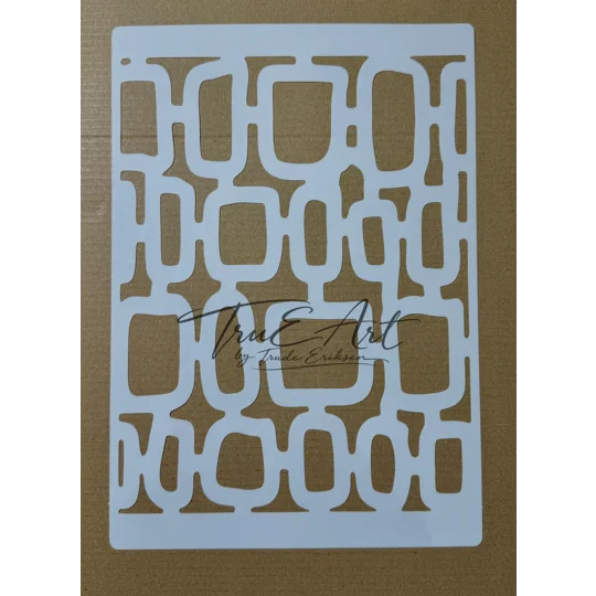 Sjablong str. 20X30 cm Chain
