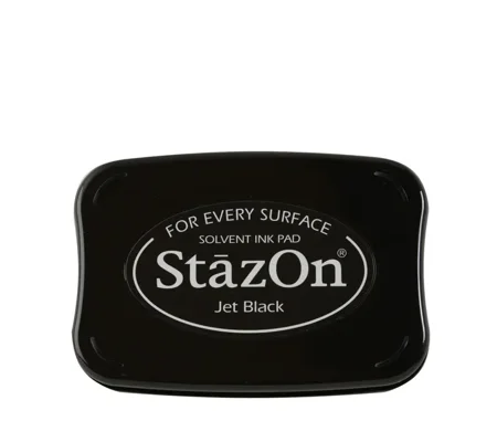 Tsukineko – StazOn Ink Pad Jet Black