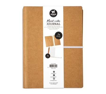 Studio Light – Essentials Mixed Media Journal A4 size
