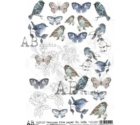 Rice paper A4 No.1236