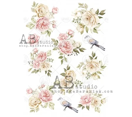 Decoupage rice paper 0518