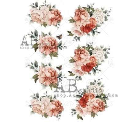 Decoupage rice paper 678