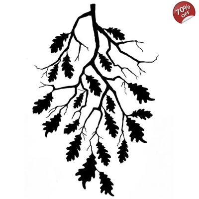 Oak Leaf Branch – LAV468