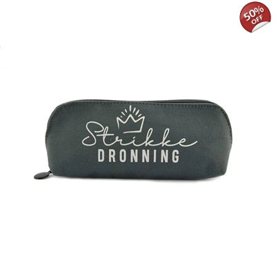 Strikkeveske Grå "Strikkedronning"